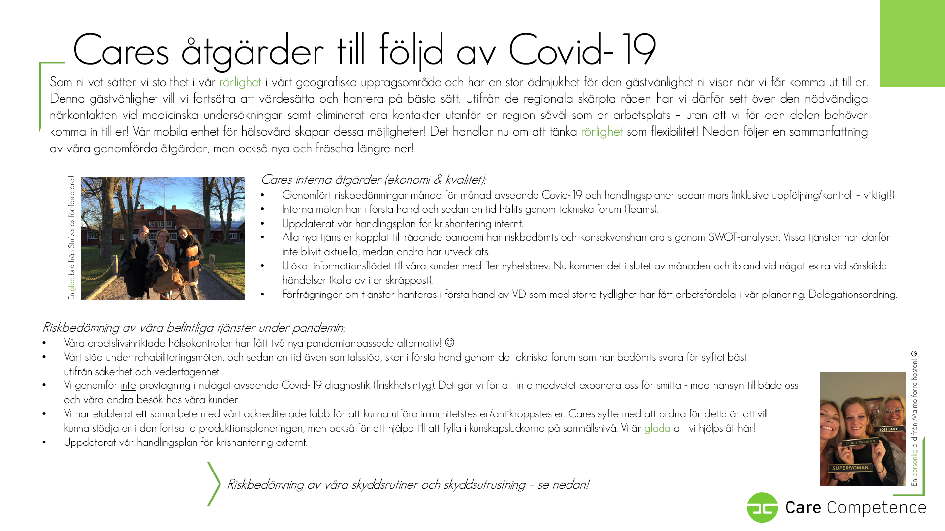 Cares skyddsåtgärder 201117